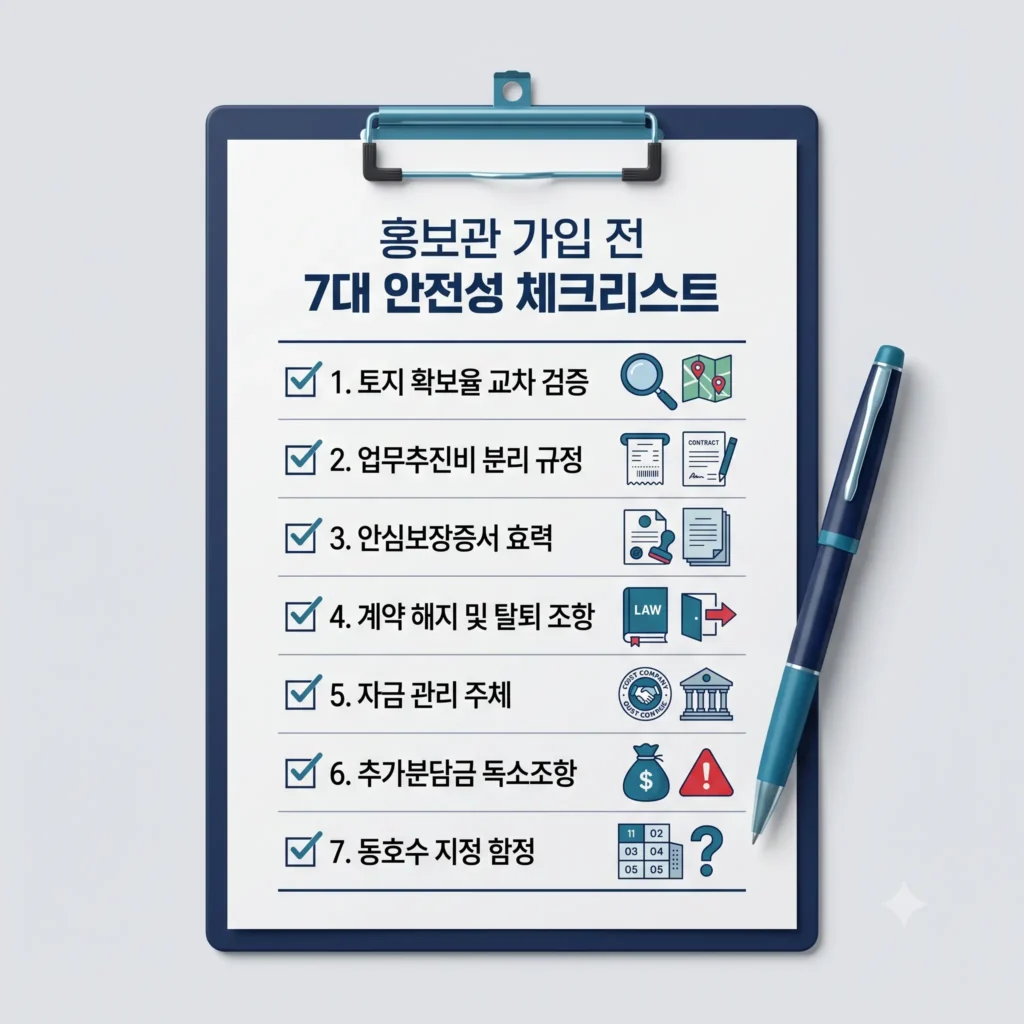 지주택 안전성 체크리스트