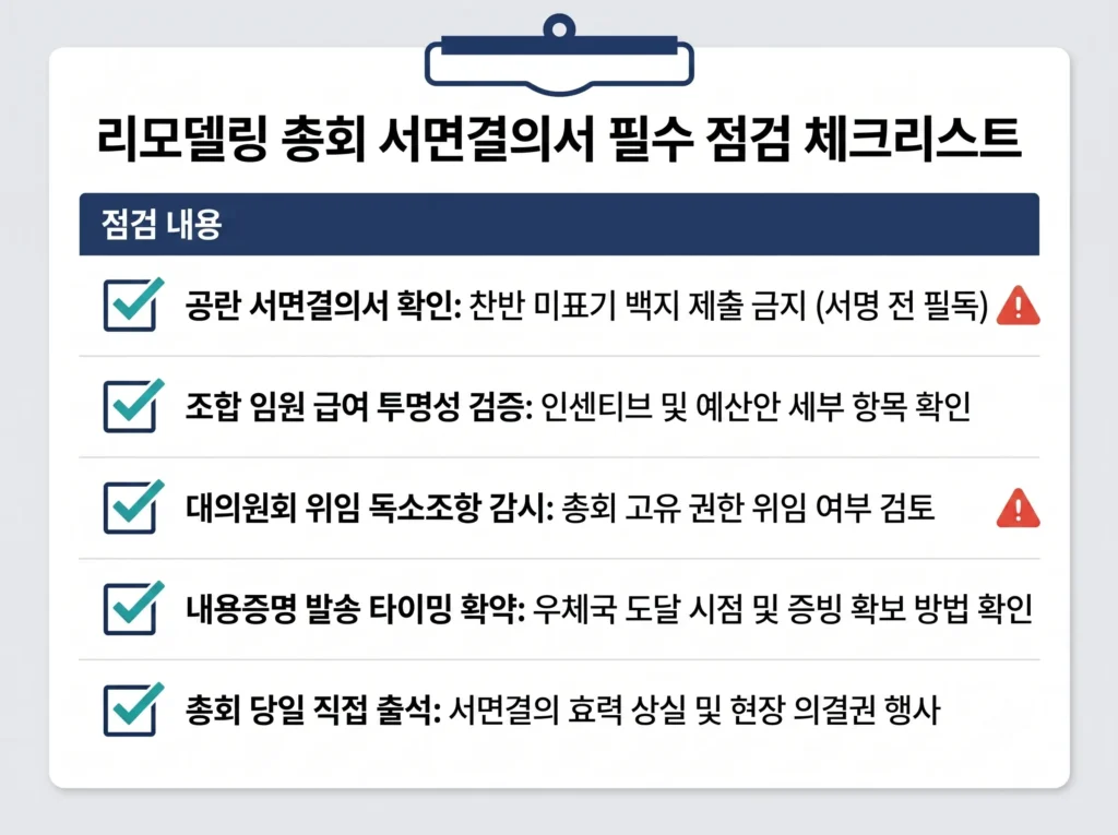 독소조항 점검 항목